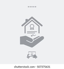 House certification services - Minimal icon