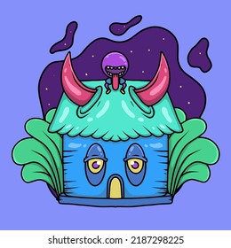 house character surrealism psychedelic illustration