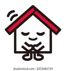 It is house characters illust.