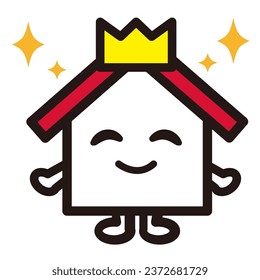 It is house characters illust.
