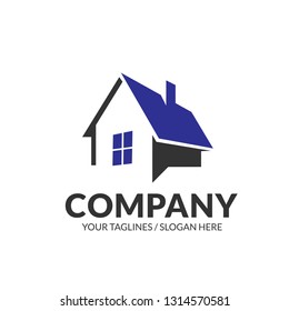 House Moving Logo Design Template Stock Vector (Royalty Free) 1461100760