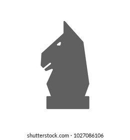 House chess icon in trendy flat style isolated on white background. Symbol for your web site design, logo, app, UI. Vector illustration, EPS