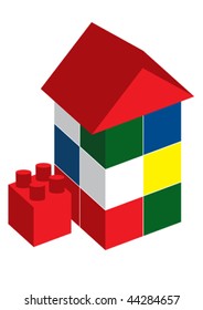 The house from the children's designer