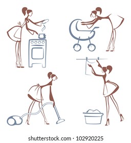 House Chores symbols