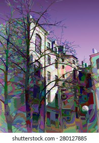 House in the city
