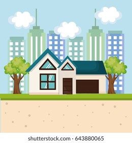 House and city design