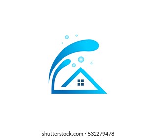 House clean logo
