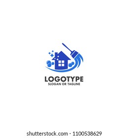 House clean logo design