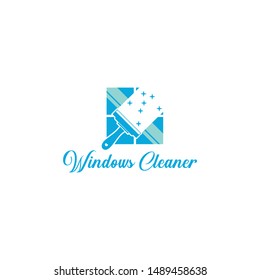 house clean services logo template