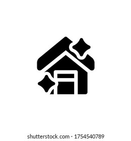 House Cleaning Icon , Hygiene Symbol.