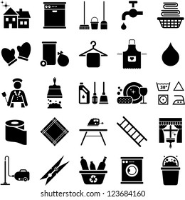 House Cleaning Icons