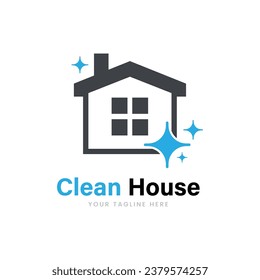 House Cleaning Logo Design Template