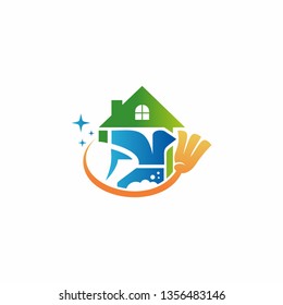 House Cleaning Logo Template