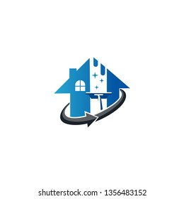 House Cleaning Logo Template