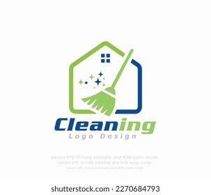 House cleaning logo vector templates 