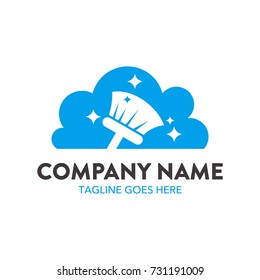 House Cleaning And Maintenance Logo