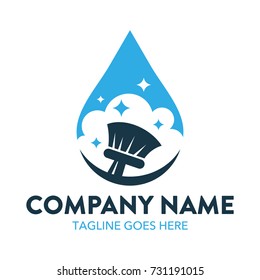 House Cleaning And Maintenance Logo