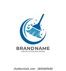 House Cleaning Service Business logo template