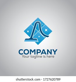 House Cleaning Service House keeping Company Logo