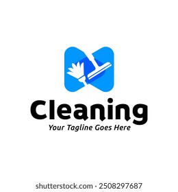 House cleaning service logo design. House cleaning products vector design.