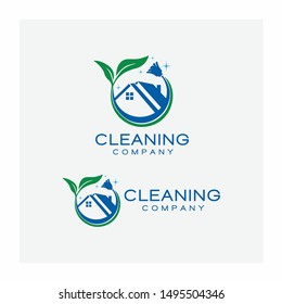 House Cleaning Service Logo Vector Stock Vector (Royalty Free) 1495504346