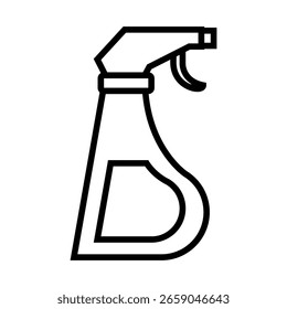 Hausreinigung, Vektorsymbol. Illustrationsschild für die Zimmerreinigung. Reinigungssymbol. saubereres Logo. Web-Symbol der Reinigungswerkzeuge.