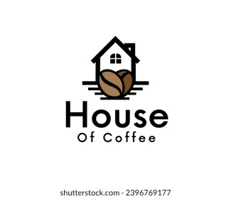 house coffee illustration logo icon symbol design template illustration inspiration