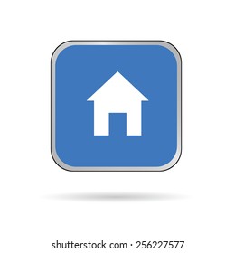 house color sticker vector
