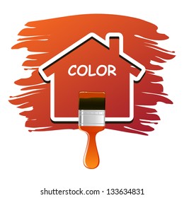 House Color Vector