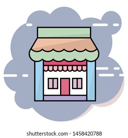 House Color Vector icon elegant which can be easily modified or edited