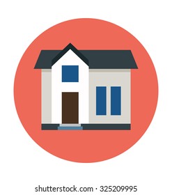 
House Colored Vector Illustration
