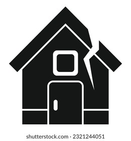 House compensation icon simple vector. Money work. Bank corporate