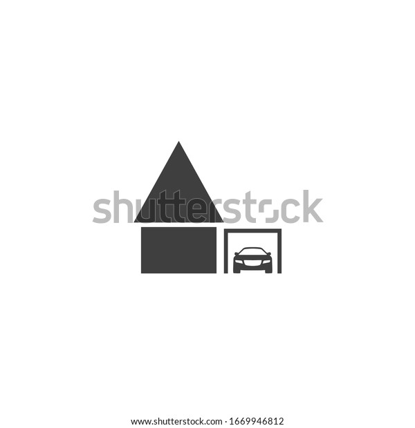 House concept\
symbol for your website house, logo, house, user interface. Vector\
illustration, EPS 10 house\
concept