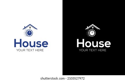 diseño del logotipo de arquitectura de construcción de casa
