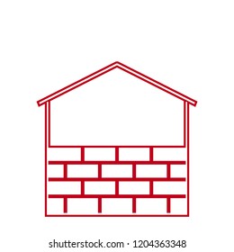 house construction icon