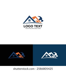 House Construction vector logo design template