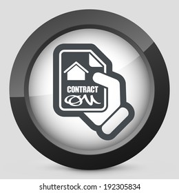 House contract icon