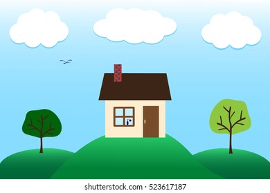 house in the country