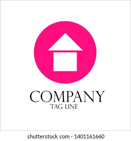House creative logo icon for company