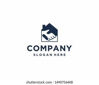 House deal logo modern design template