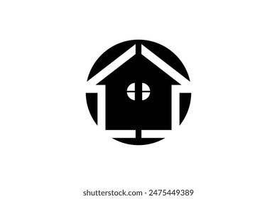 diseño de la casa con ilustraciones modernas