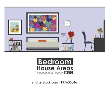 House design over white background, vector illustration