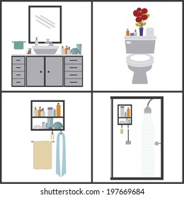House design over white background, vector illustration