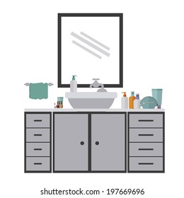House design over white background, vector illustration