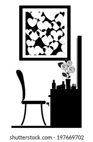 House design over white background, vector illustration