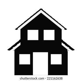 House design over white background, vector, illustration