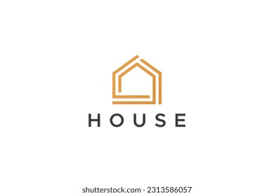 House Developer Property Architecture Minimalist Logo