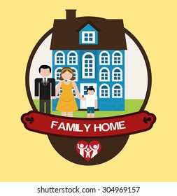 House digital design, vector illustration 10 eps graphic