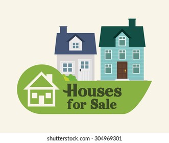House digital design, vector illustration 10 eps graphic