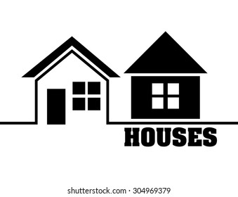House Digital Design Vector Illustration 10 Stock Vector (Royalty Free ...